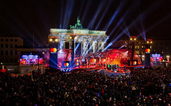 Silvester am Brandenburger Tor